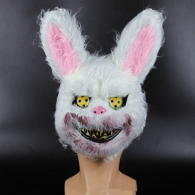 Wild Wolf Halloween Mask Bloody Bunny Killer