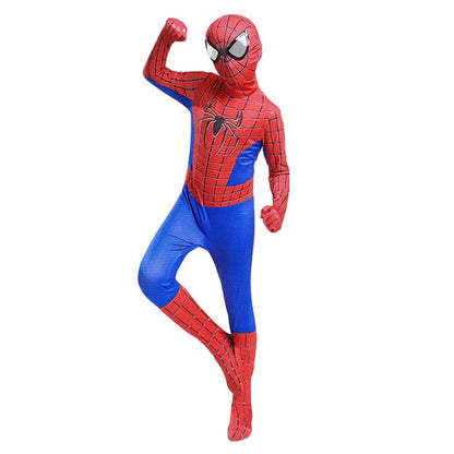 Superhero Spiderman Costume Bodysuit