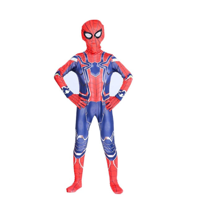 Superhero Spiderman Costume Bodysuit