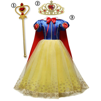 Girl Princess Cosplay Dress Drama Disguise Halloween Costumes