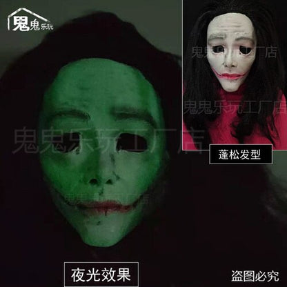 Room Escape Scary Face Mask