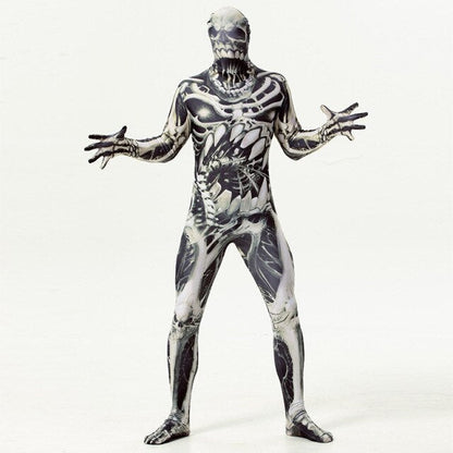 Halloween Terror Ghost Skull Cosplay Costume