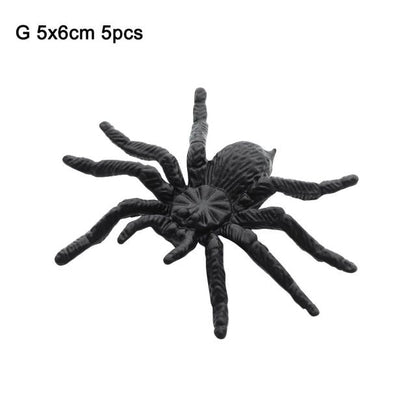 Black Spider Halloween Decoration Toy