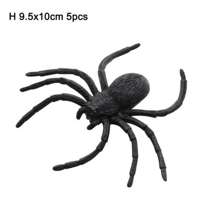 Black Spider Halloween Decoration Toy