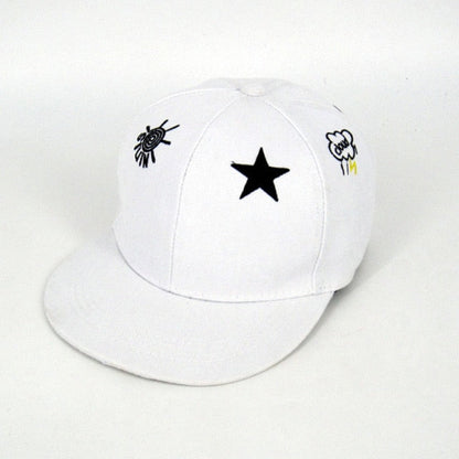 Skull Embroidery Sun Shade Baseball Cap
