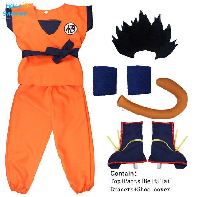 Kids' Goku Costume For Halloween