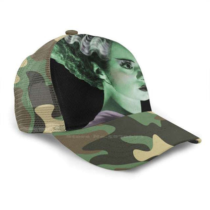 The Bride Lives! Flat Cap Curved Hat