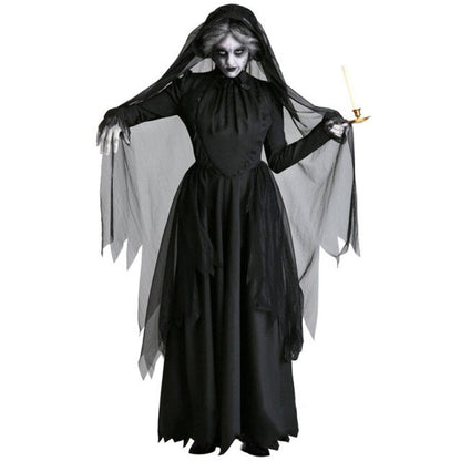 Hell Witch Devil Vampire Uniform Black Long