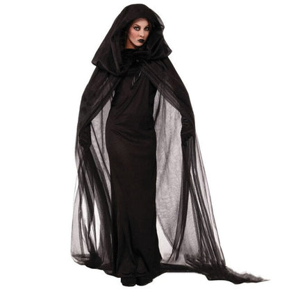 Hell Witch Devil Vampire Uniform Black Long