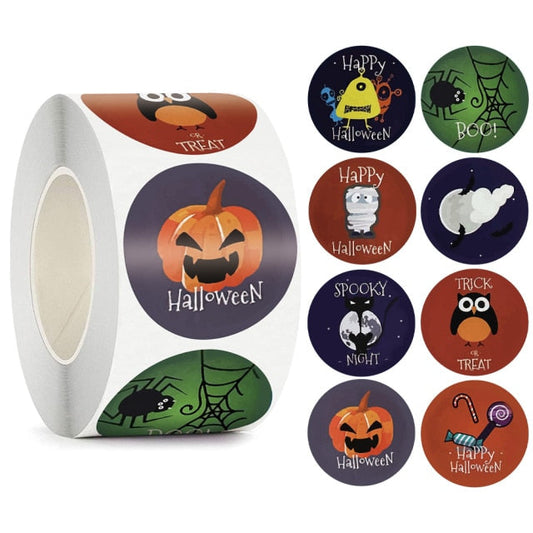 Cute Happy Halloween Stickers