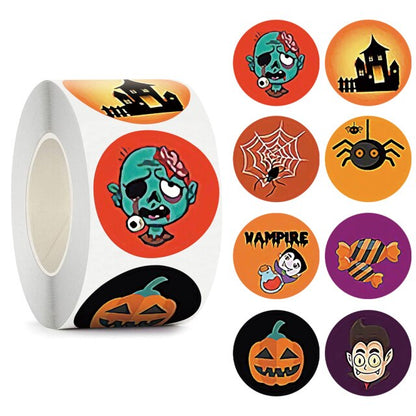 Cute Happy Halloween Stickers