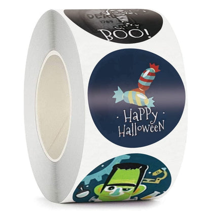 Pumpkin Bat Sealing Sticker Happy Halloween