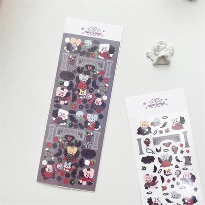 Korean Ins Cute Cartoon Angel Devil Sticker
