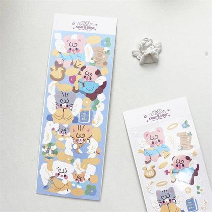 Korean Ins Cute Cartoon Angel Devil Sticker