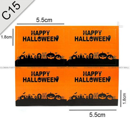 Horror Funny Pumpkin Pack DIY Stickers