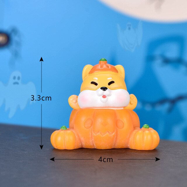 Cute Miniature Halloween Figurines