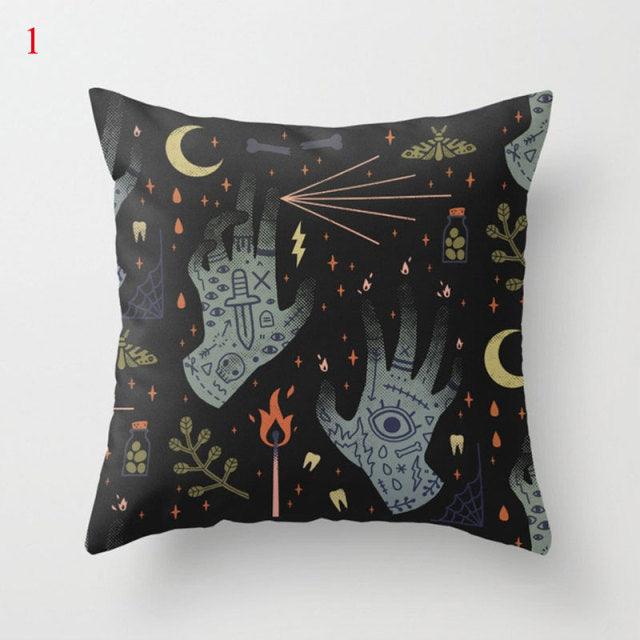 Anime Ghost Skull Cushion Cover For Halloween