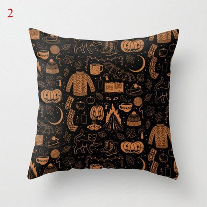 Anime Ghost Skull Cushion Cover For Halloween