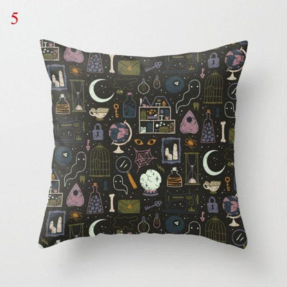 Anime Ghost Skull Cushion Cover For Halloween