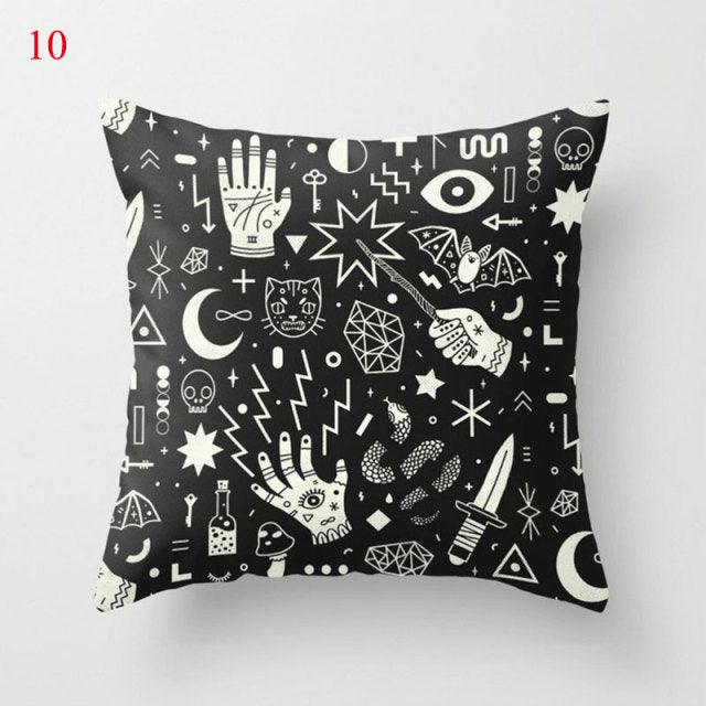 Anime Ghost Skull Cushion Cover For Halloween