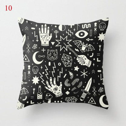 Anime Ghost Skull Cushion Cover For Halloween