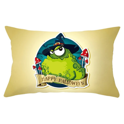 Cartoon Animals Letters Printed Pillowcase