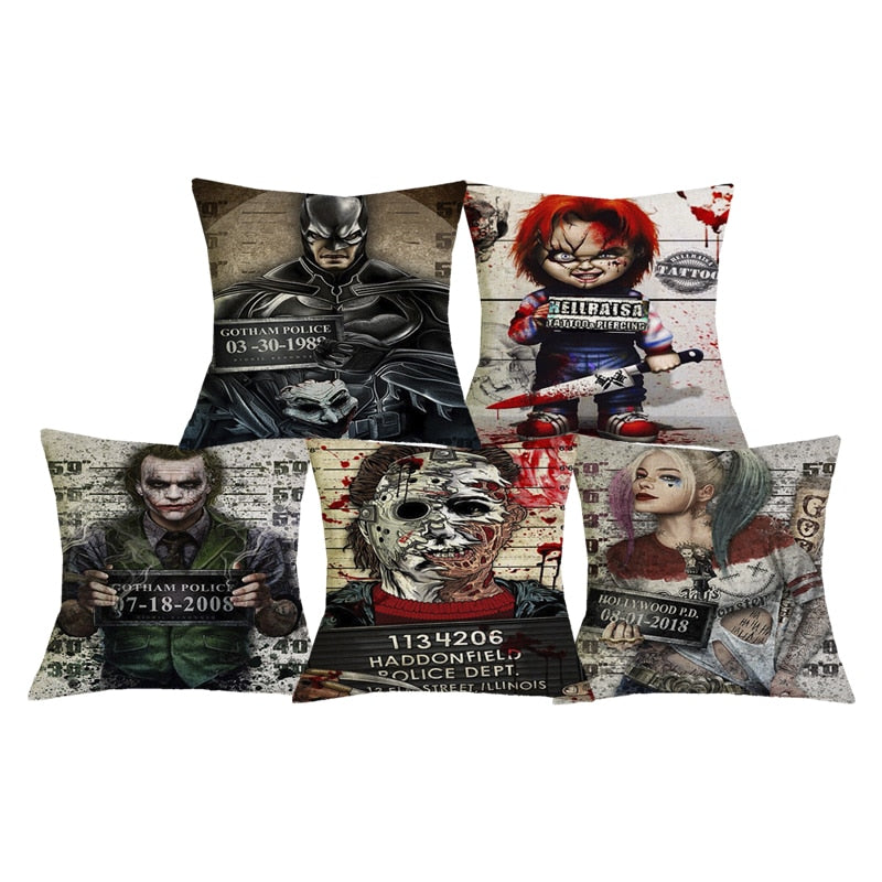 Chucky Jason Themed Sofa Pillowcase