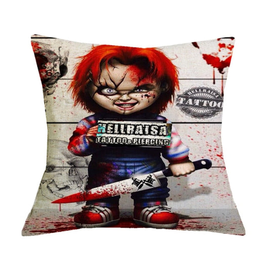 Chucky Jason Themed Sofa Pillowcase
