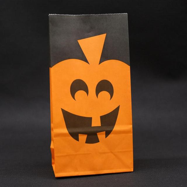 Kraft Paper Halloween Snacks Bag