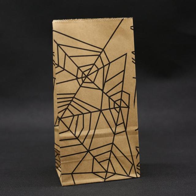 Kraft Paper Halloween Snacks Bag