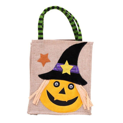 Scary Witch Ghost Pumpkin Gift Bag
