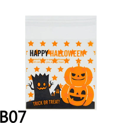 Candy Bag  Pumpkin Ghost Cookie