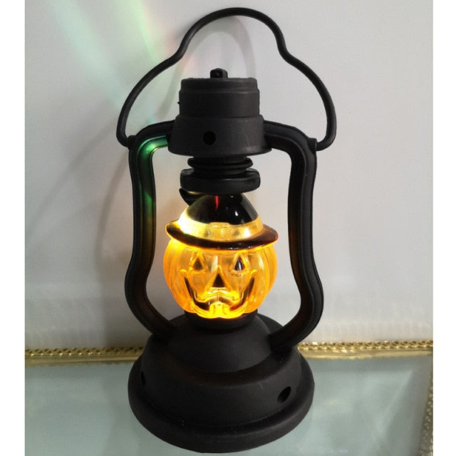 Pumpkin Skull LED Pony Lantern Lights