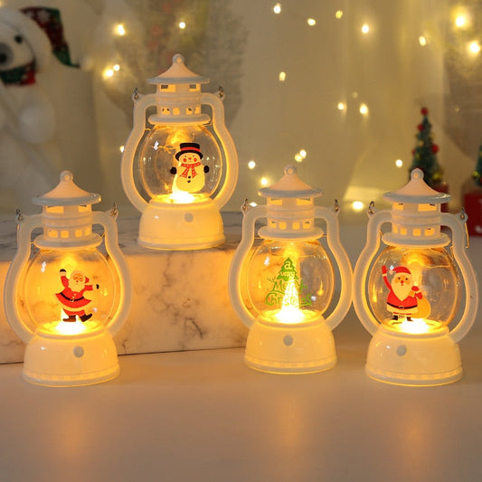 Night Light Lantern Portable LED Small Oil Lamp