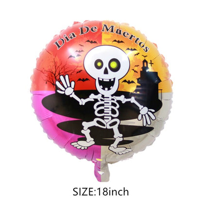 Halloween Aluminum Foil Balloon Pumpkin Ghost