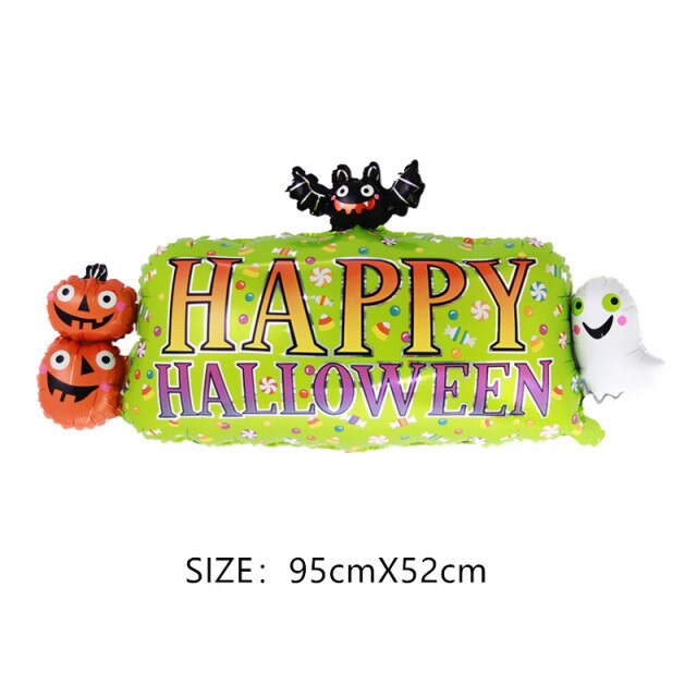 Halloween Aluminum Foil Balloon Pumpkin Ghost