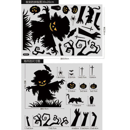 Halloween Decoration Wall Stickers