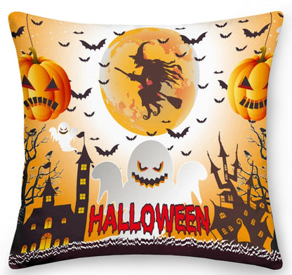 Happy Halloween Printed Pillowcase Set