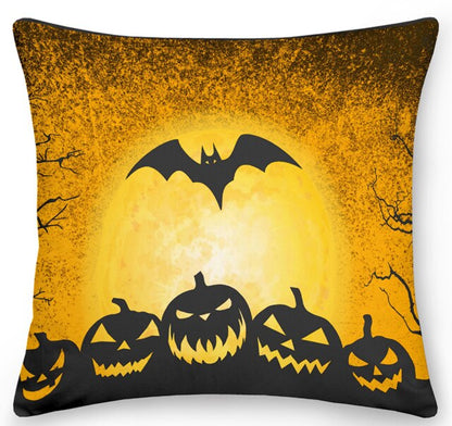 Happy Halloween Printed Pillowcase Set