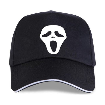 Scary Scream Ghost Face Baseball Cap
