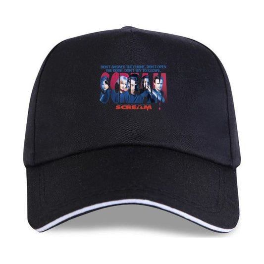 Scream Movie Baseball Cap Retro 90s Cult Horror Film