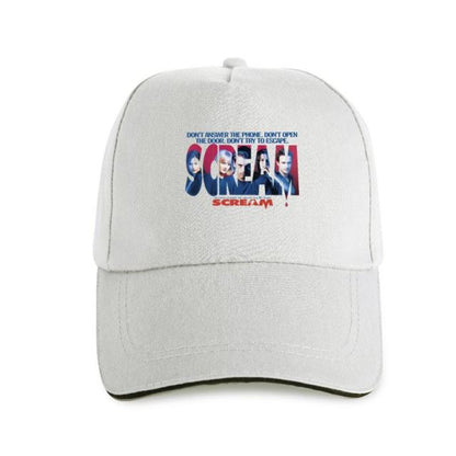 Scream Movie Baseball Cap Retro 90s Cult Horror Film