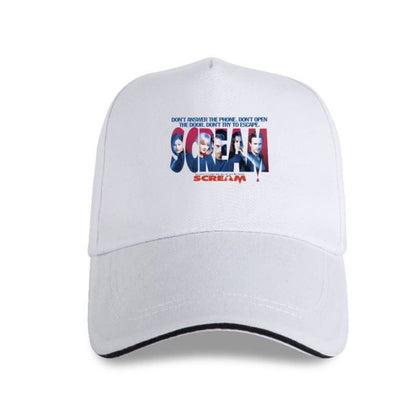Scream Movie Baseball Cap Retro 90s Cult Horror Film