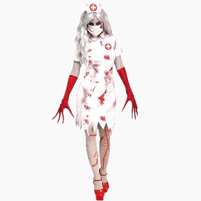 Women Halloween Party Horror Scary Costume Clothing