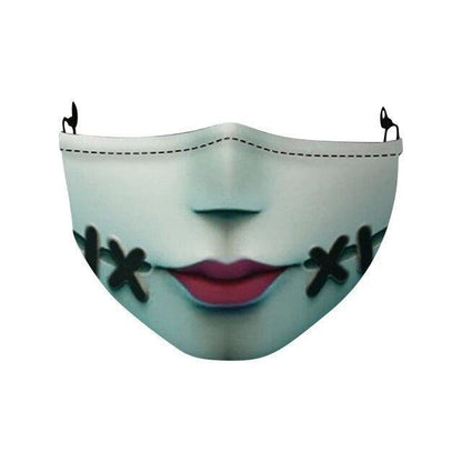 Scary Reusable Washable Mask
