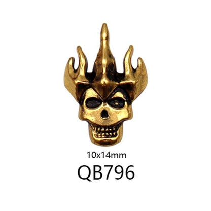 3D Ghost Head Nail Decorations For Halloween