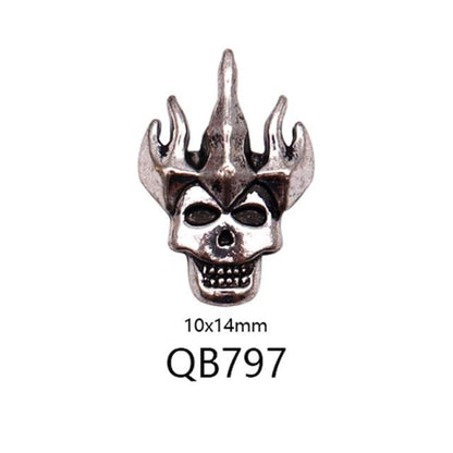 3D Ghost Head Nail Decorations For Halloween