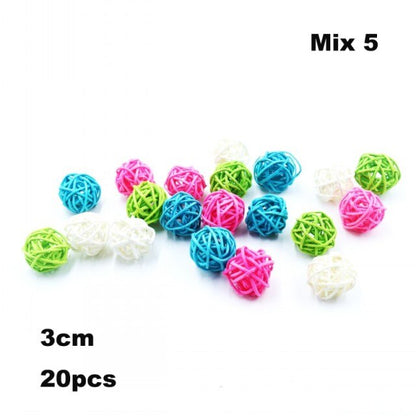 Halloween Decoration Rattan Ball DIY Ornaments