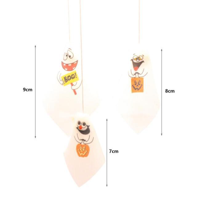 Mini Hanging Fabric Ghost Halloween Pendant