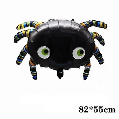 Pumpkin Ghost Balloons Halloween Decorations Spider